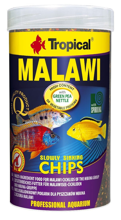 Tropical Malawi Chips 2.6kg - IWAquariums