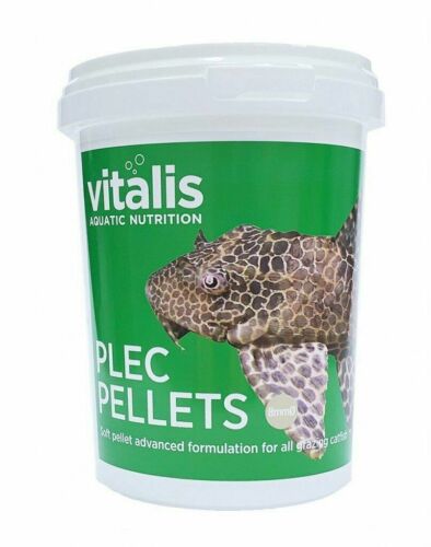 Vitalis Plec Pellets 8mm 300g - IWAquariums