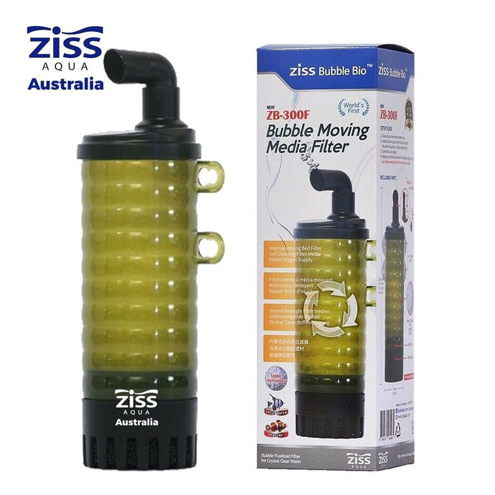 Ziss Aqua Aquarium Fish Bubble Bio Media Filter ZB-300F (Large) - IWAquariums