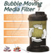 Ziss Aqua Aquarium Fish Bubble Bio Media Filter ZBS-150 - IWAquariums