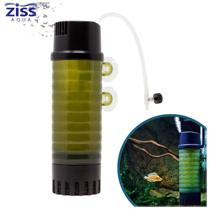 Ziss Aqua Aquarium Fish Buibble Bio Media Filter (Small) ZB-200 - IWAquariums