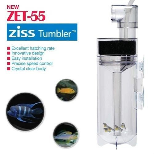 Ziss Aqua Fish & Shrimp Tumbler ZET-55 Egg tumbler - IWAquariums