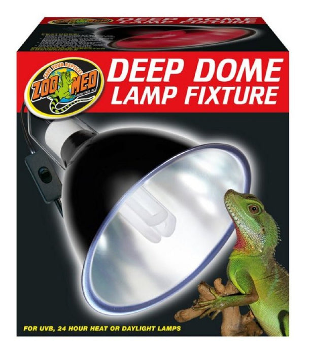 Zoo Med Deep Dome Clamp Lamp - IWAquariums